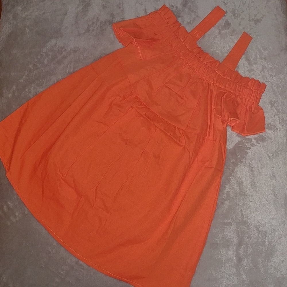 Girls Off the Shoulder Dress